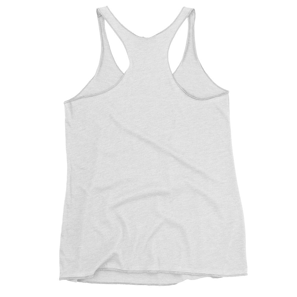 Women's Racerback Tank "Work Hard, Be Kind"