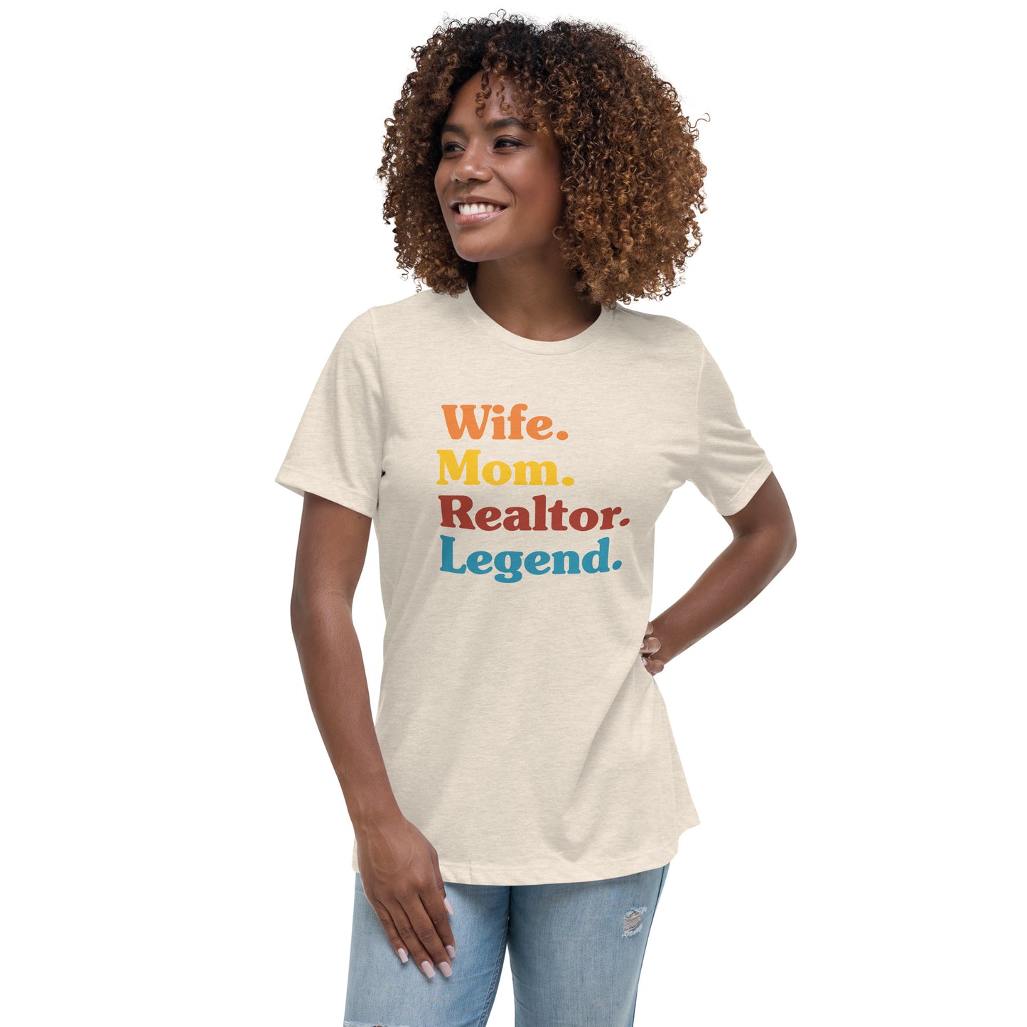 Women's Relaxed T-Shirt - "Mom"