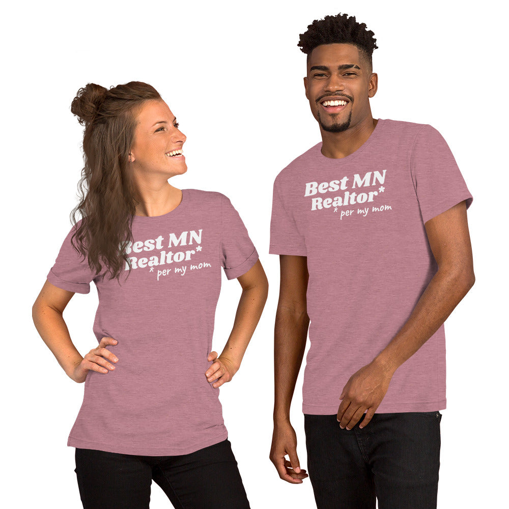 Unisex t-shirt "Best MN Realtor"