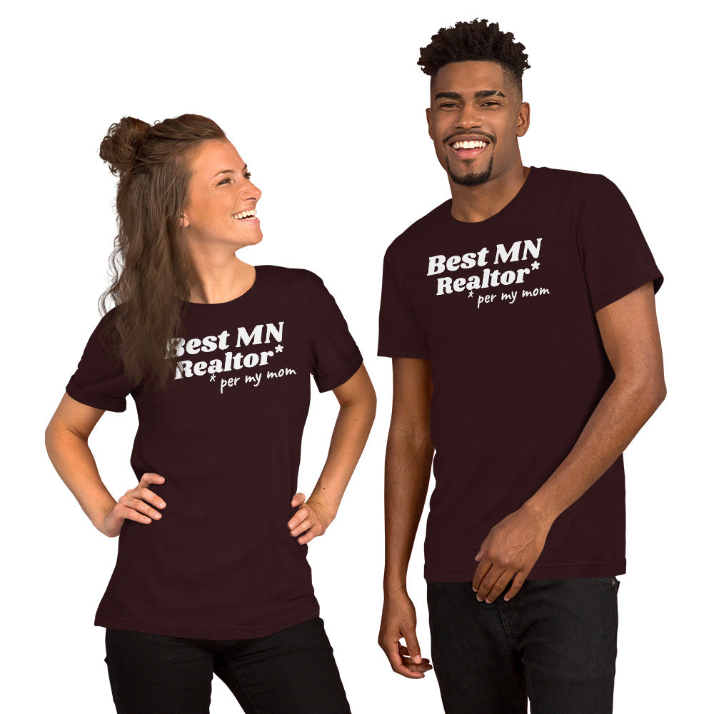 Unisex t-shirt "Best MN Realtor"