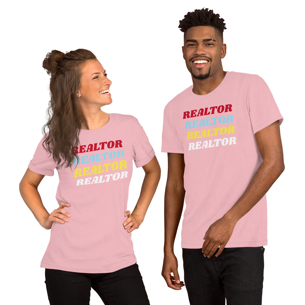 Unisex t-shirt "Realtor" Retro Style