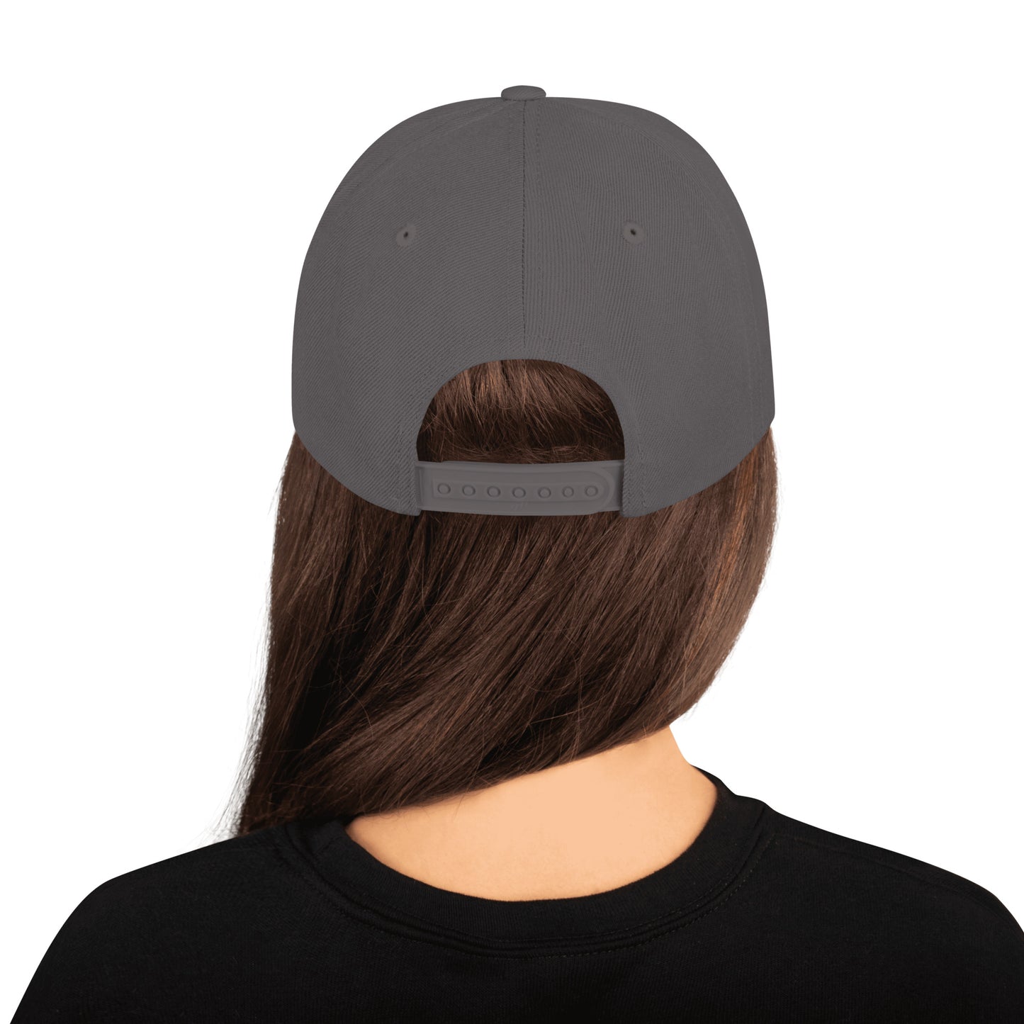 Snapback Hat - Embroidered "Real" logo