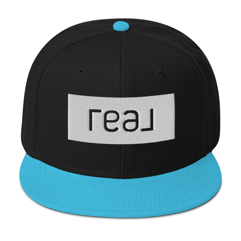 Snapback Hat - "Real" logo