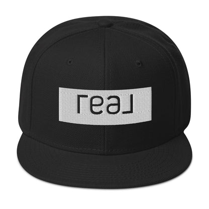 Snapback Hat - "Real" logo