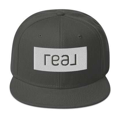 Snapback Hat - "Real" logo