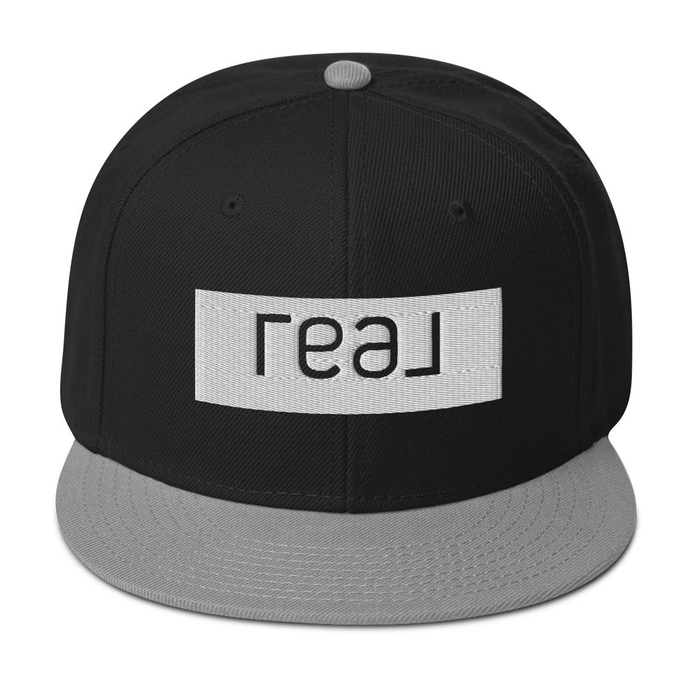 Snapback Hat - "Real" logo