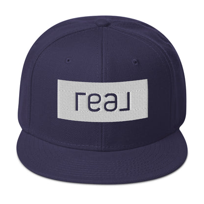 Snapback Hat - "Real" logo