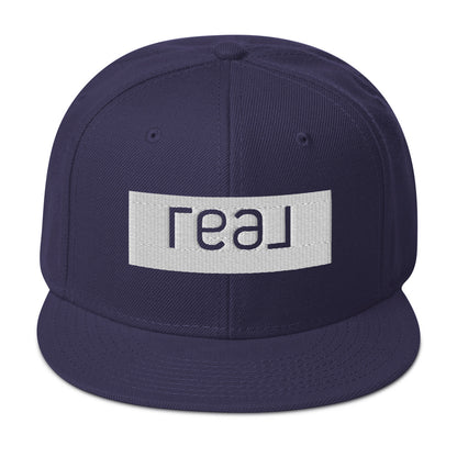 Snapback Hat - "Real" logo