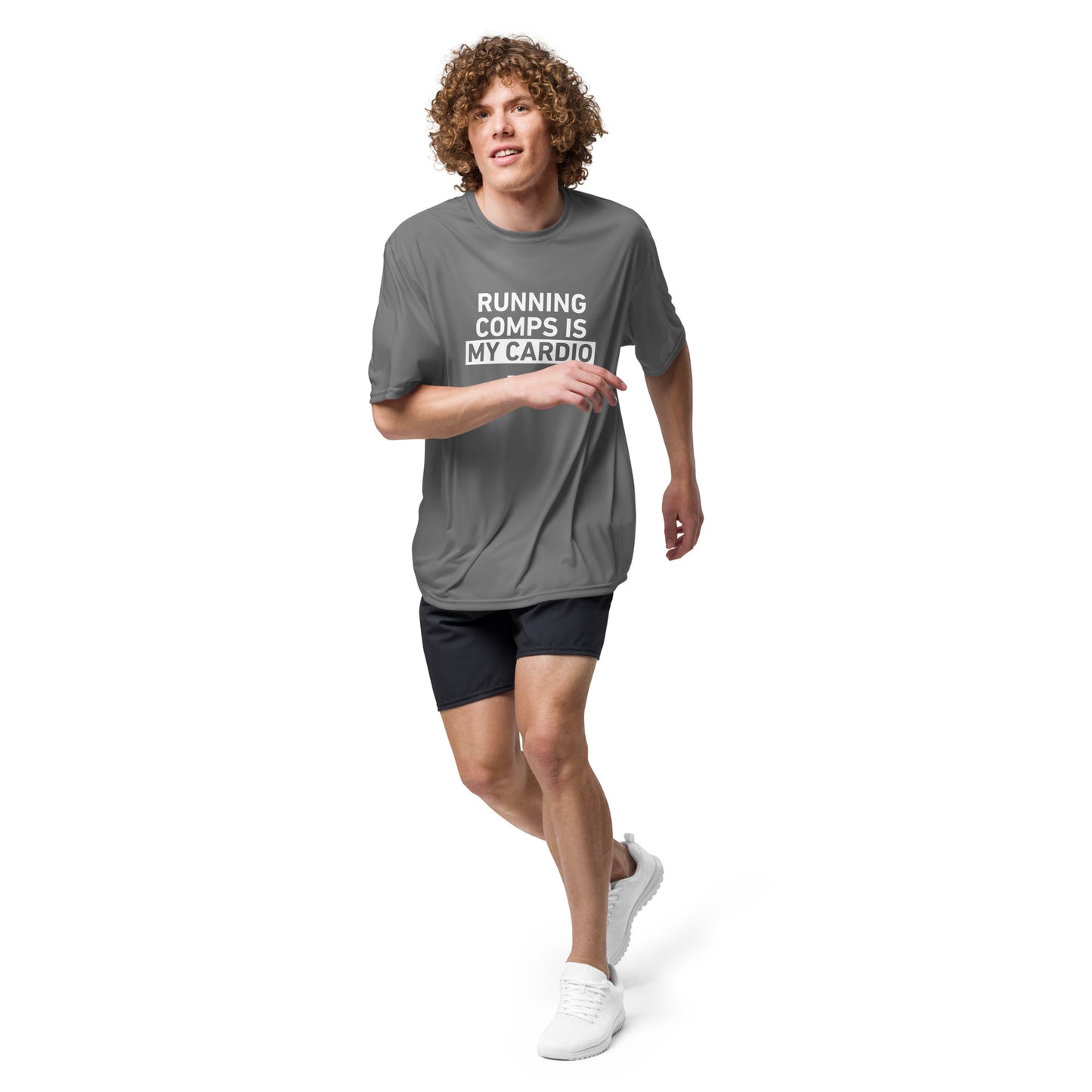 Unisex performance crew neck t-shirt - Running Comps