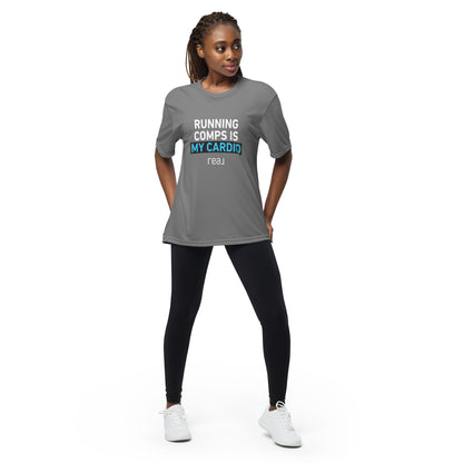 Unisex performance crew neck t-shirt - Running Comps v 2