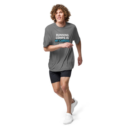 Unisex performance crew neck t-shirt - Running Comps v 2