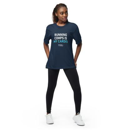 Unisex performance crew neck t-shirt - Running Comps v 2