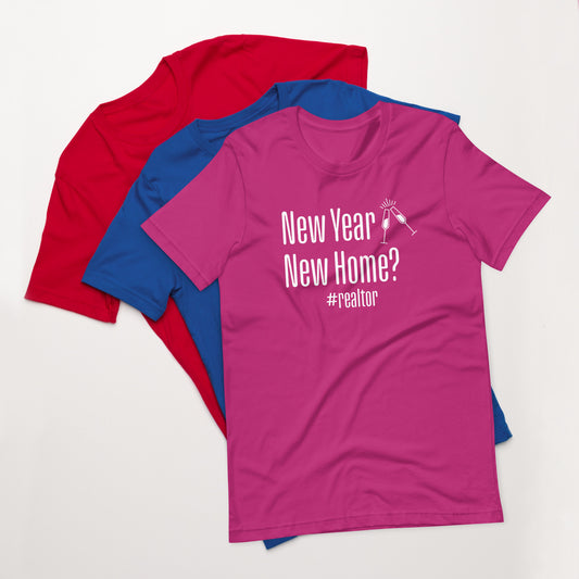 Unisex t-shirt "New Year, New Home?"