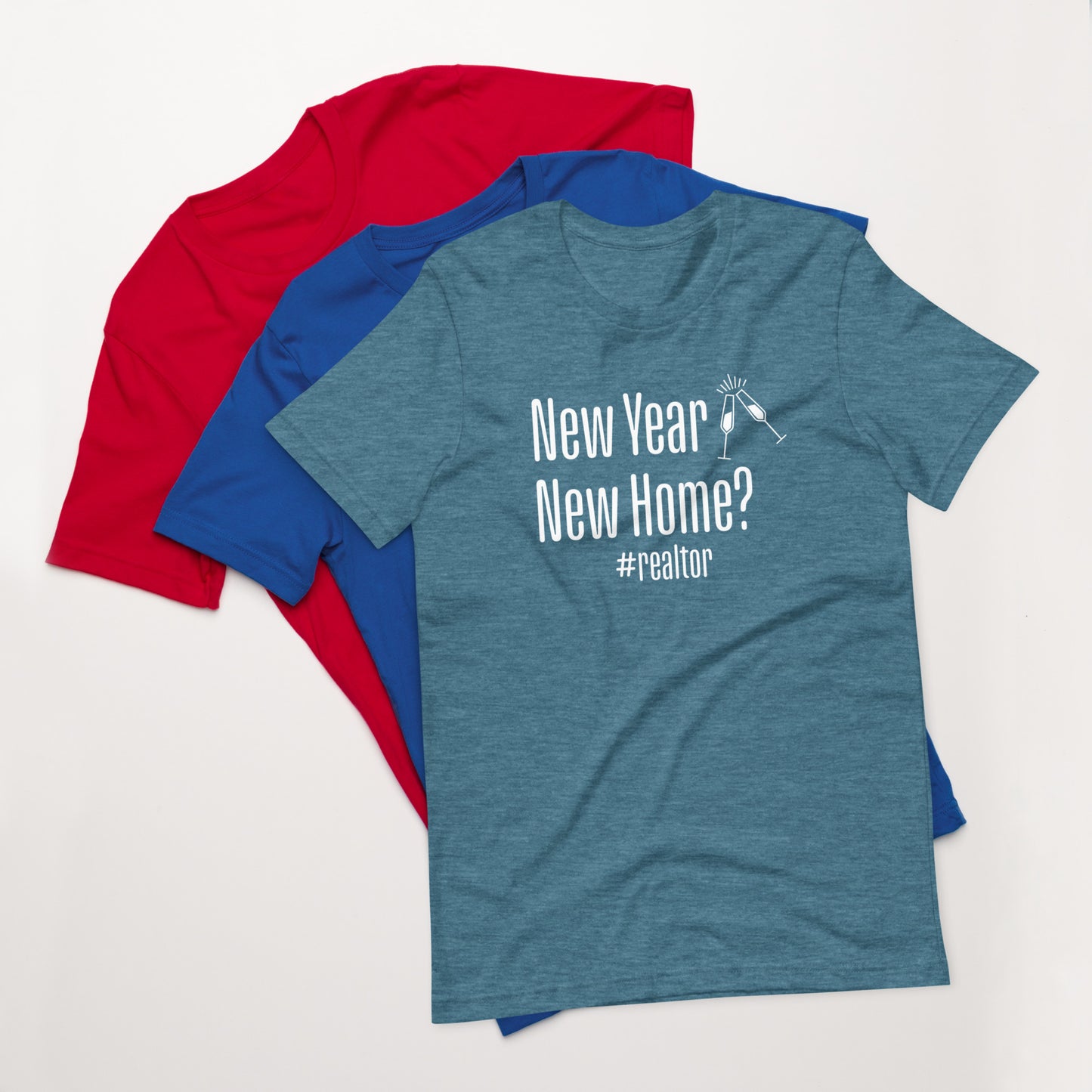 Unisex t-shirt "New Year, New Home?"