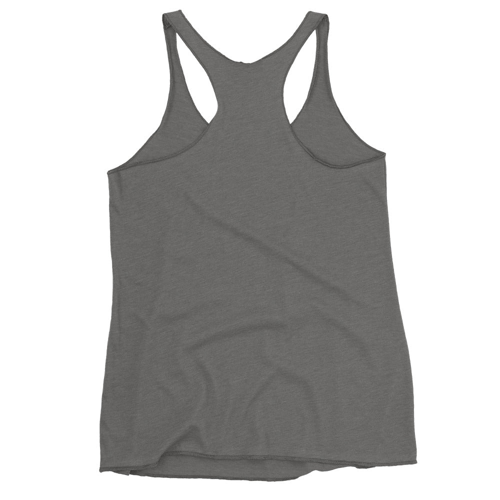 Women's Racerback Tank "Work Hard, Be Kind"