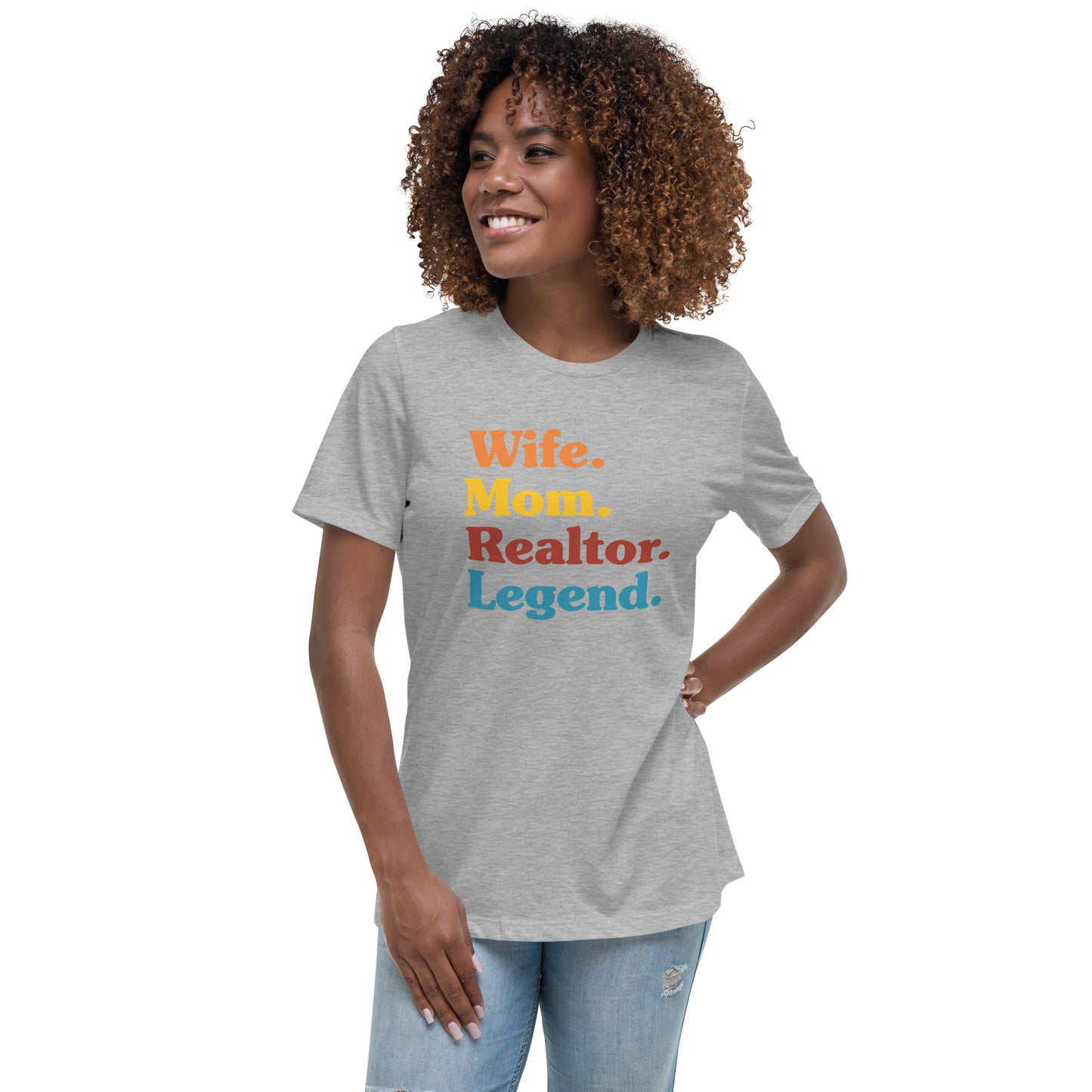 Women's Relaxed T-Shirt - "Mom"