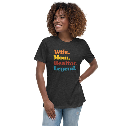 Women's Relaxed T-Shirt - "Mom"