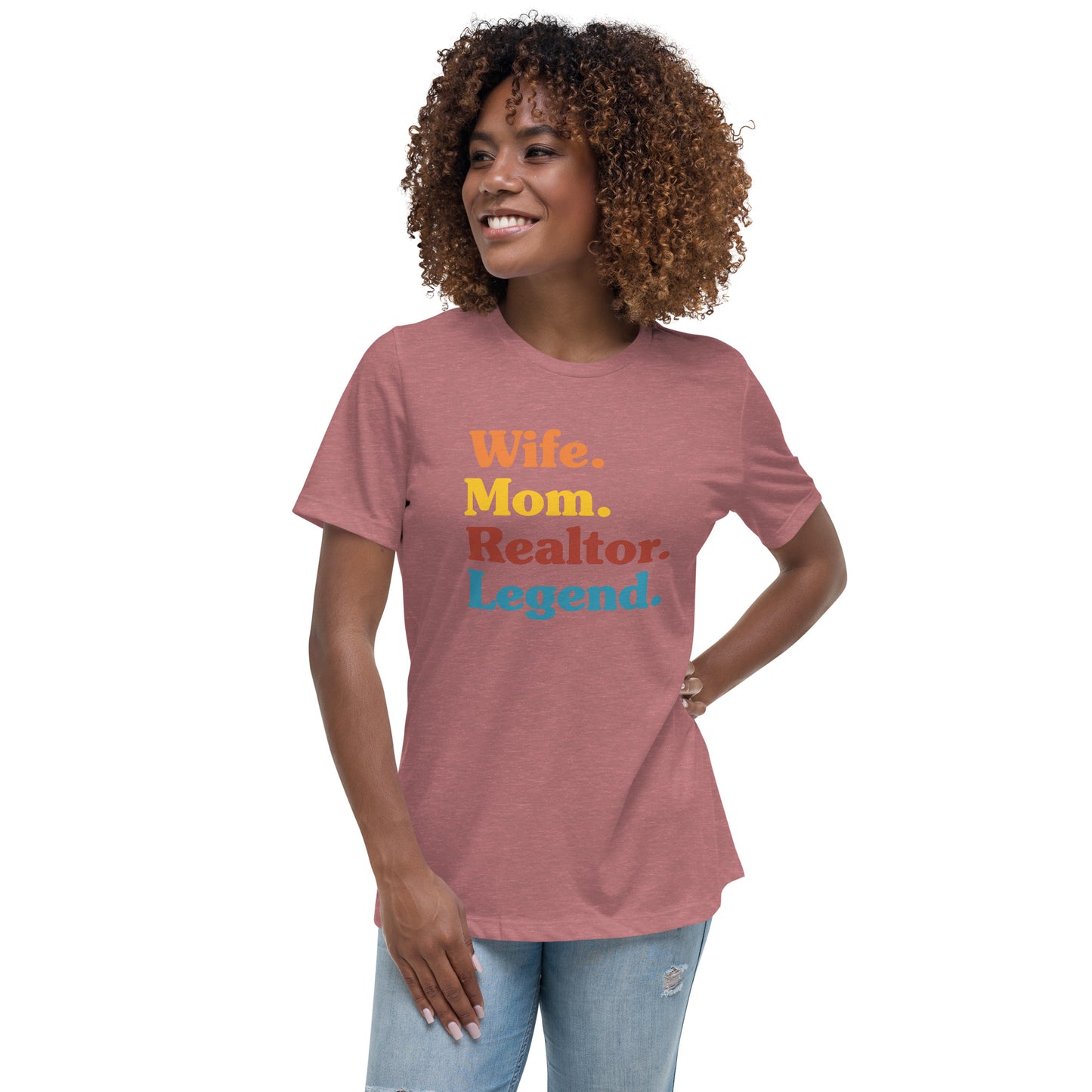 Women's Relaxed T-Shirt - "Mom"