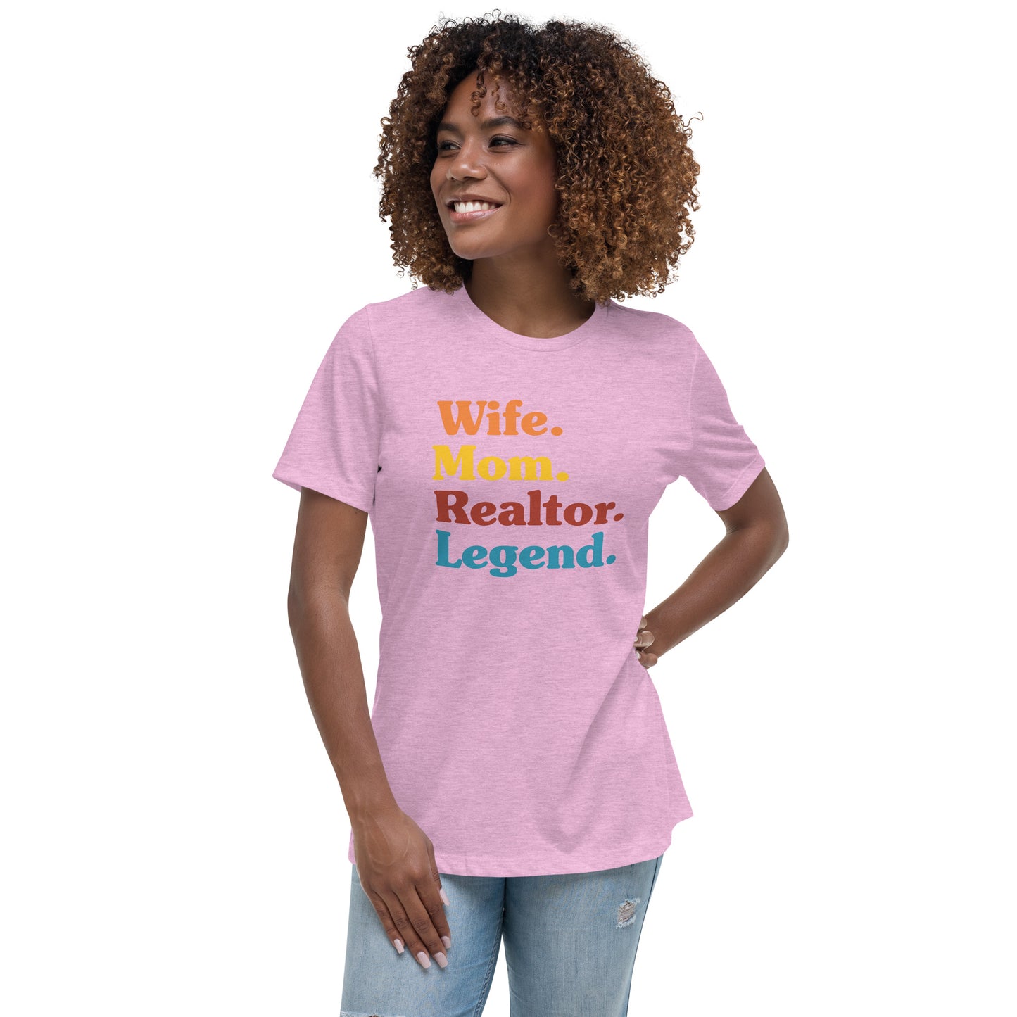 Women's Relaxed T-Shirt - "Mom"