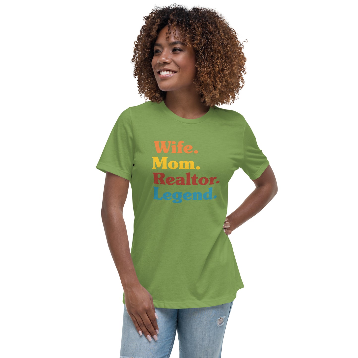 Women's Relaxed T-Shirt - "Mom"