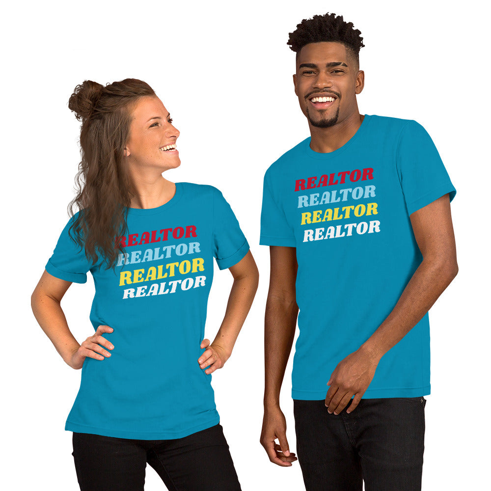 Unisex t-shirt "Realtor" Retro Style