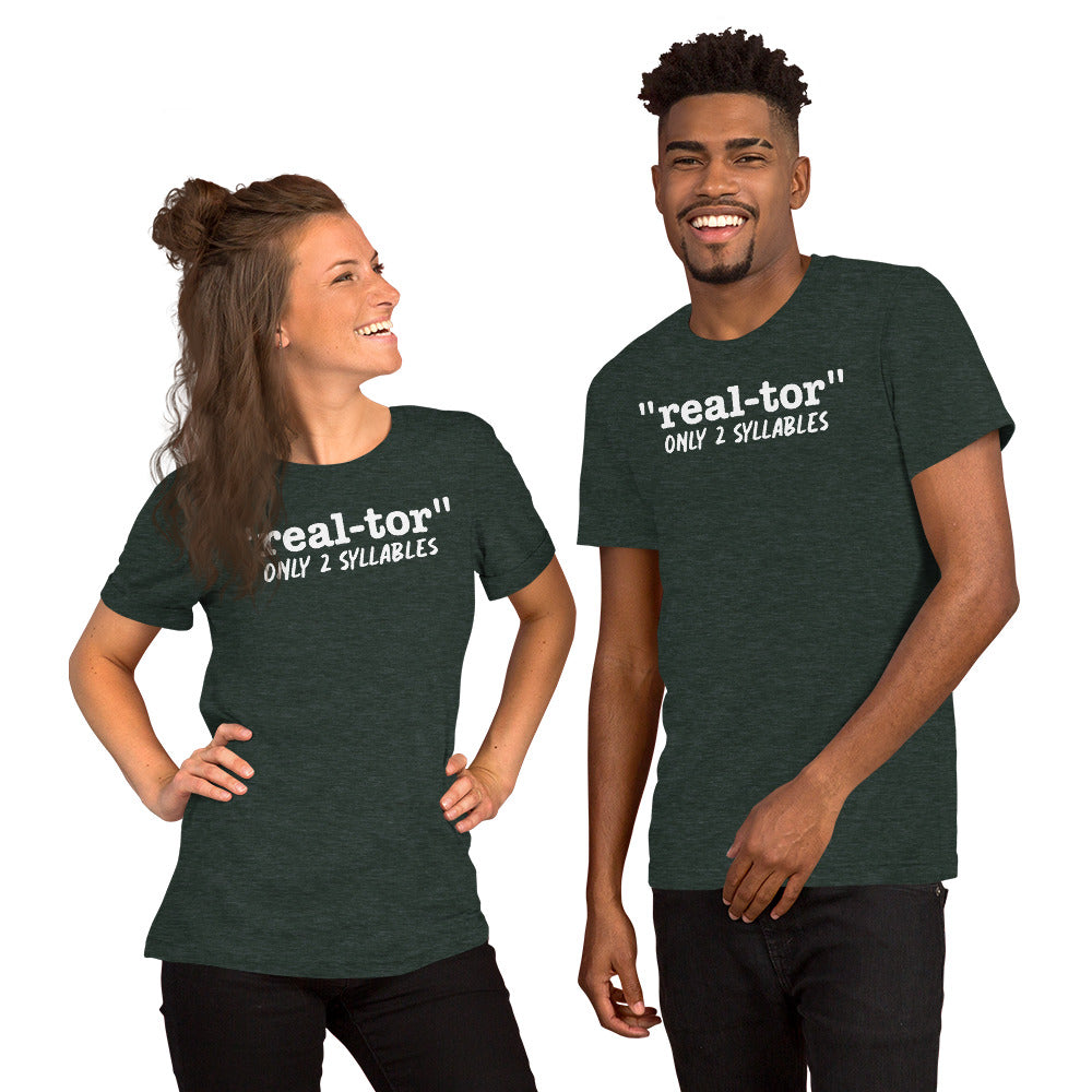 Unisex t-shirt "real-tor"