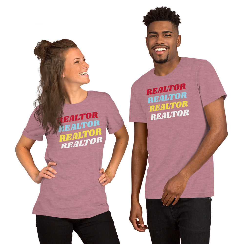 Unisex t-shirt "Realtor" Retro Style