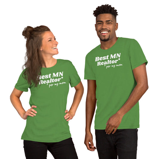 Unisex t-shirt "Best MN Realtor"