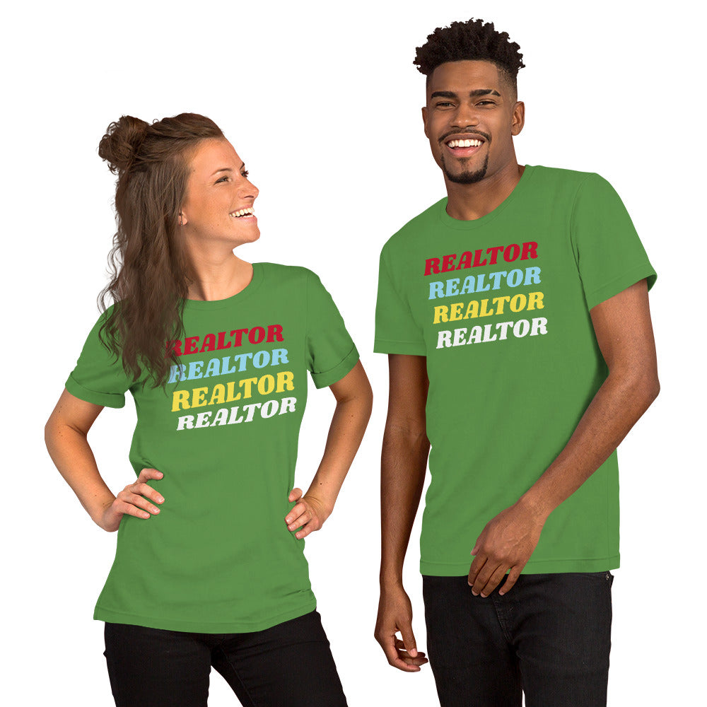 Unisex t-shirt "Realtor" Retro Style